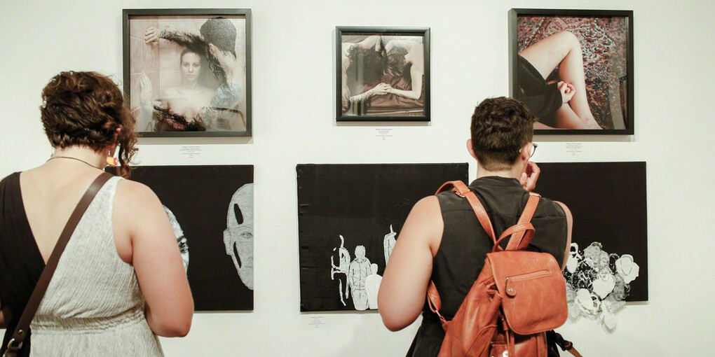 Stitched, Exhibition view. Courtesy of Paradigm Gallery + Studio 