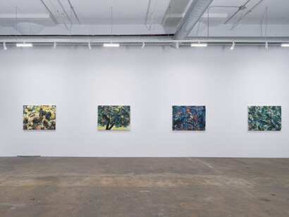 Mario Joyce, Spirit, spirit, exhibition view. Courtesy of Vielmetter Gallery