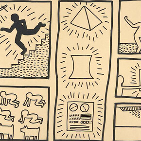 Keith Haring. Courtesy of Albertina