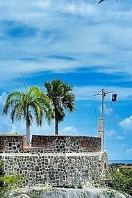 Overlooking the Caribbean Sea, Fort Oranje links St. Eustatius’s present-day tranquility with its revolutionary past