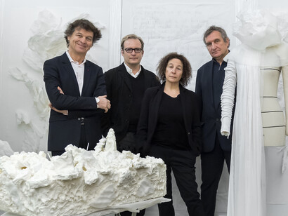 Le Lien des mondes, Exhibition view. Courtesy of Magazzino Gallery