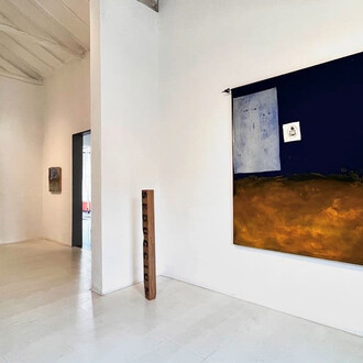 Luis Luna, Círculos de convergencia, exhibition view. Courtesy of La Balsa Gallery