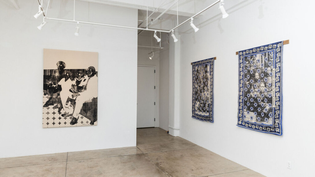 Jess Atieno, Of Land, Body, and Water, 2023, installation view. Courtesy the artist and Montague Contemporary, NYC