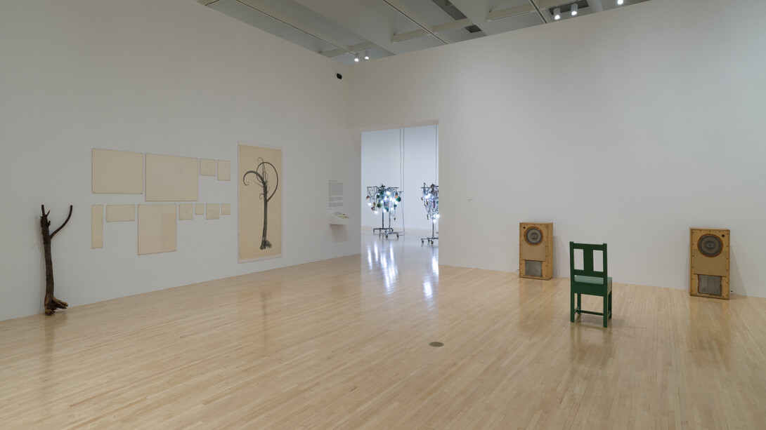 Installation view of Diary of flowers: Artists and their worlds, March 9, 2025–January 4, 2026 at
MOCA Grand Avenue. Courtesy of The Museum of Contemporary Art (MOCA). Photo by Jeff
McLane
