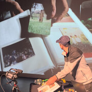 Wanderer. Une larme échappée des fleuves afghans. Avec l'aimable autorisation du Théâtre de La Criée