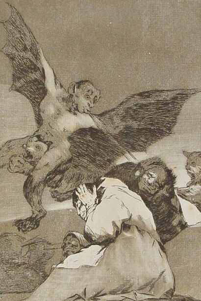 Francisco de Goya, Capricho 48: Soplones, 1799