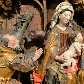 Adoration of the Magi from Braunfels Castle. Courtesy of Museum Schnütgen