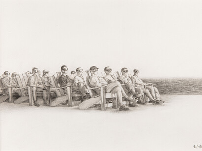 Yuan Goang-Ming, What lies beyond us?, 2024. Courtesy of Taipei Fine Arts Museum