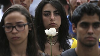Manifestación en Caracas