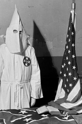 A Ku Klux Klan member