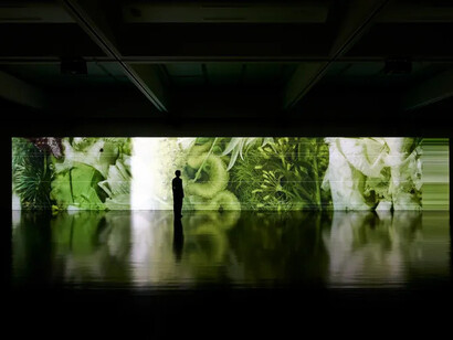 Ryuichi Sakamoto, seeing sound, hearing time, exhibition view. Courtesy of M+ Museum