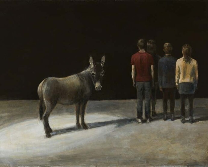 Donkey I. Courtesy of Slete Gallery