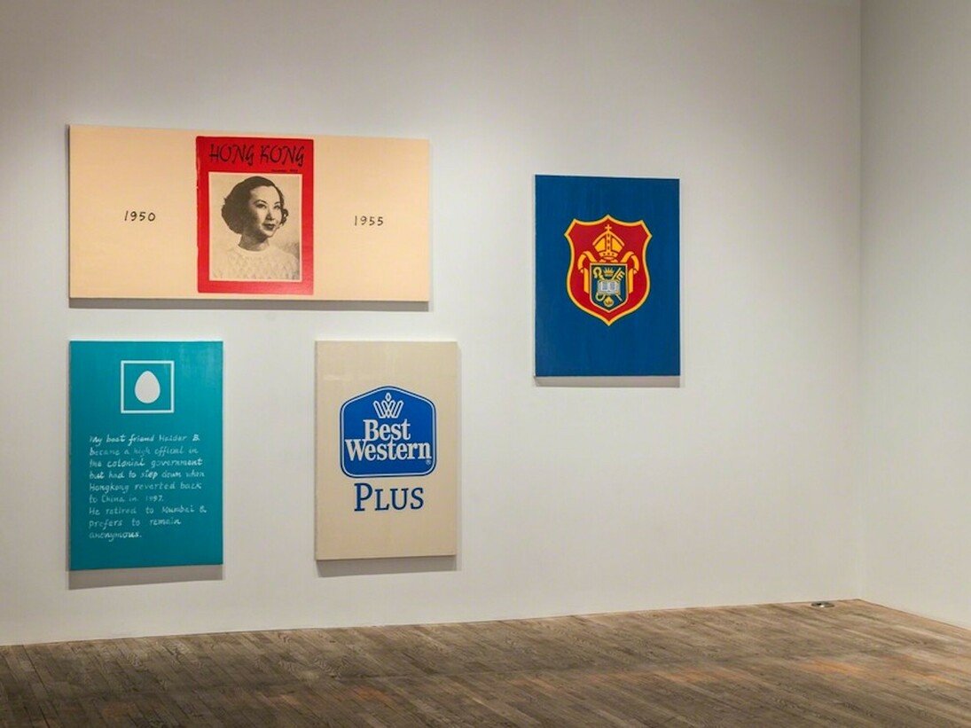 David Diao, Exhibition view. Courtesy of Postmasters Gallery