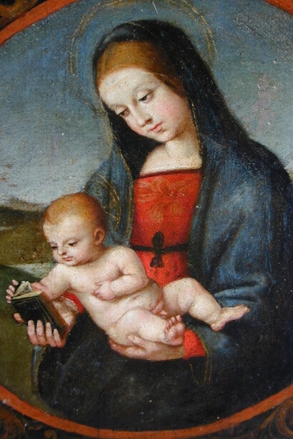The Conestabile Madonna of Tortona, recto
