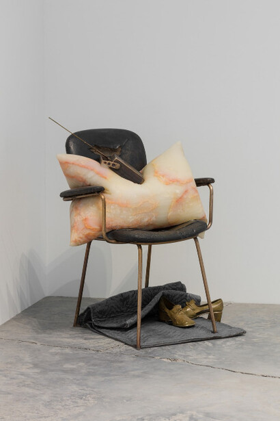 On the Eve of Never Leaving. Courtesy of Gagosian