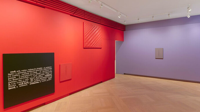 Colour in Contextual Play, Exhibition view. Courtesy of Mazzoleni London