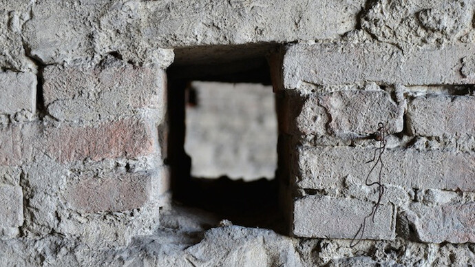Porta Sant'Alessandro, detail, contemporary locus 7, Bergamo 2015, photo Mario Albergati