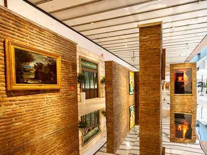 Various artists, Passeggiate Romane, exhibition view. Courtesy of Maxxi 
