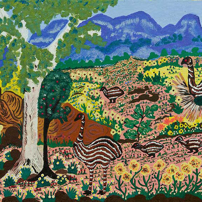 Indigenous Australian Art Collection. Courtesy of Queensland Art Gallery