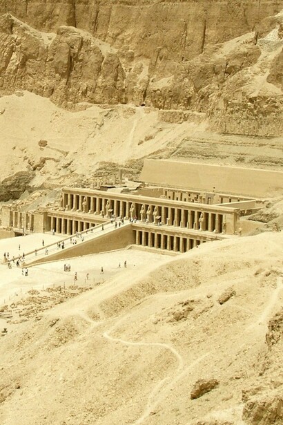 Templo funerario de Hatshepsut, Valle de los Reyes, Luxor, Egipto