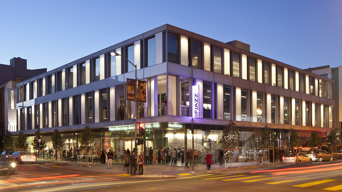 SFJAZZ Center. Exterior, photo Henrik Kam