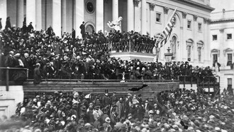 Marzo de 1865, Washington: segunda toma de posesión de la presidencia de los Estados Unidos de Abraham Lincoln
