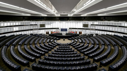 Parlement européen Strasbourg in France, featuring its striking plenary sessions, situated in the vibrant city of Strasbourg, France