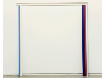 Galerie Emmanuel Hervé, Paris. Sérgio Sister, Sem titulo, 2008, huile sur toile, 120 x 220 cm, Courtesy de l'artiste et Emmanuel Hervé, Paris
