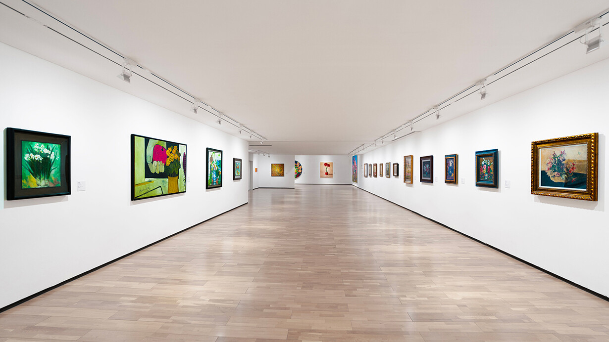 Various artists, Blossom, the tenth anniversary of The Long Museum, exhibition view. Courtesy of Long Museum