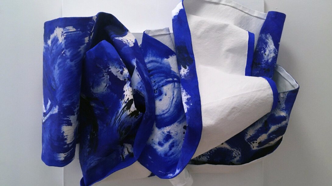 Bette Klegon Halby, Out of the Blue. Water is Life #1, 2016. Courtesy of Carter Burden Gallery