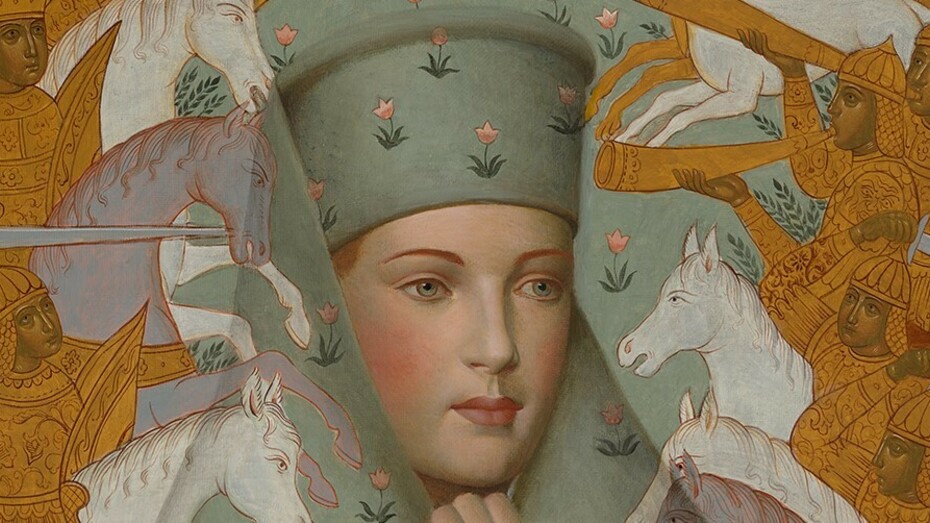 Andrey Remnev, Battlefield, 55x60cm, Oil on canvas, 2019, detail