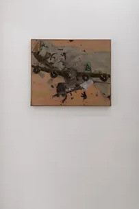 Frans Nybacka, Feeling small, bug pirates, exhibition view. Courtesy of Bricks Gallery