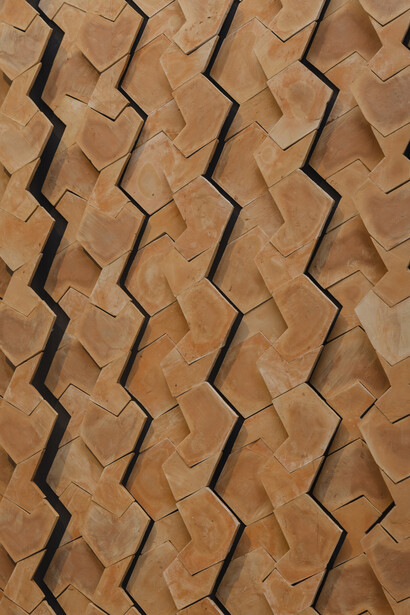 Amine Asselman, Gap of possibilities, vue d'exposition. Avec l'aimable autorisation de la galerie MCC
