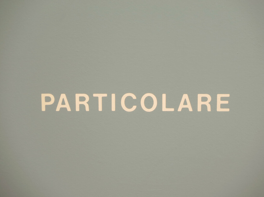 Anselmo, Laib e Spalletti, exhibition view, Galleria Lia Rumma