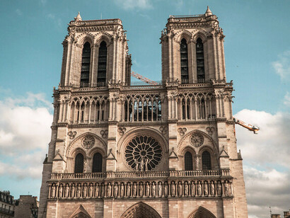Notre Dame de Paris, France; The Olympics are not just about sports; they are a celebration of global unity and diversity