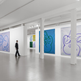 Grace Weaver, Mothers, exhibition view. Courtesy of Galerie Max Hetzler
