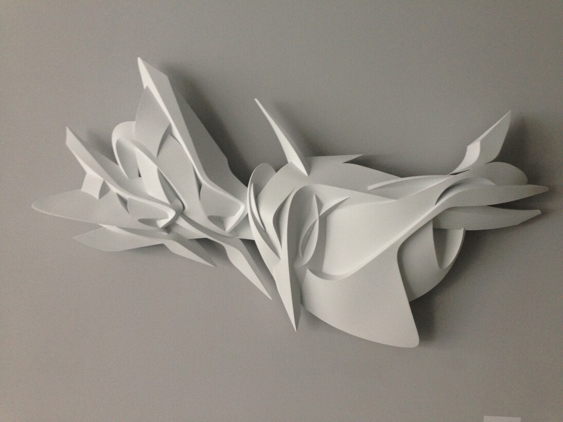Peeta, Atari, 120 x 70 x 11 cm, resin, 2013