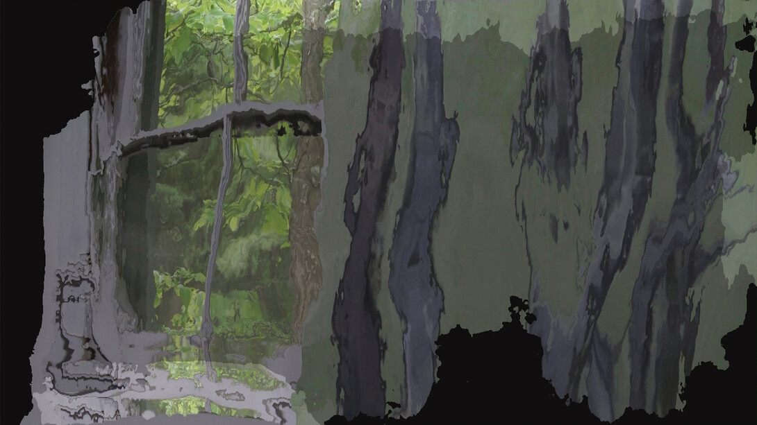 Still from Mary Lucier, Leaving Earth, 2023. multi-channel video and sound installation. Courtesy of the artist and Cristin Tierney Gallery, New York