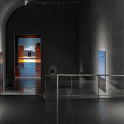 Yang Bodu, Black eagle, white eagle, exhibition view. Courtesy of Long Museum