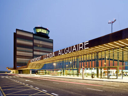 El aeropuerto de Lleida vacío
