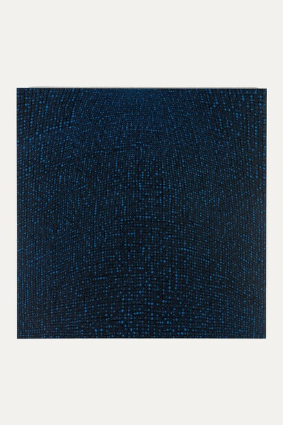 Teo Gonzalez,
Hidden Hill, 2010,
Acrylic on canvas,
60 x 60 inches,
Signed, titled, dated on the verso. Courtesy of the artist and Spanierman Modern