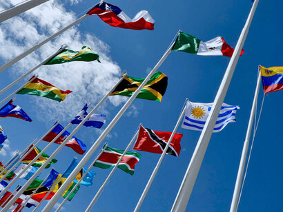 Banderas de los países de América Latina