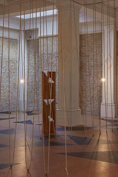 Leonor Antunes. Courtesy of Whitechapel Gallery