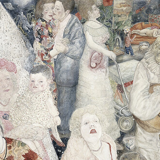 Marion Wagschal, Cyclorama (detail), 1988. Courtesy of National Gallery of Canada