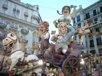 Fallas. Sátira y humor. Valencia