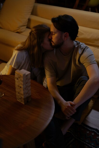 Casal jogando junto