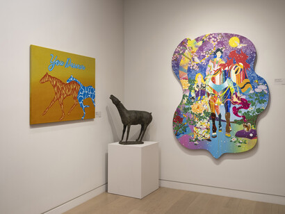 Various artists, Soft reins, exhibition view. Courtesy of Acquavella Gallery