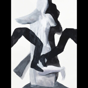 Marc Desgrandchamps, Untitled, 2018. © Galerie Lelong & Co.