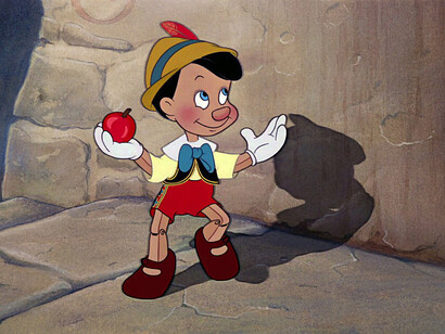 Pinocho, película de Disney, 1940