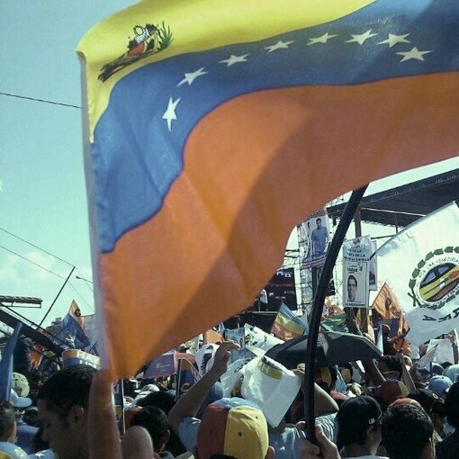 Concentración de la oposición venezolana en Barquisimeto, Venezuela, 2013